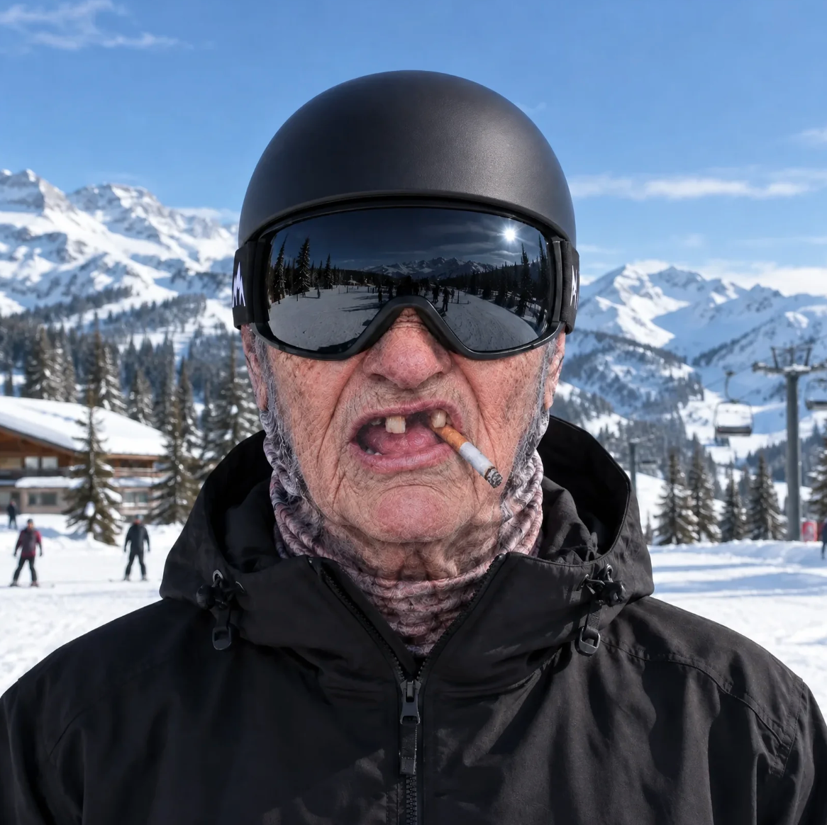 FunnyFace Ski mask