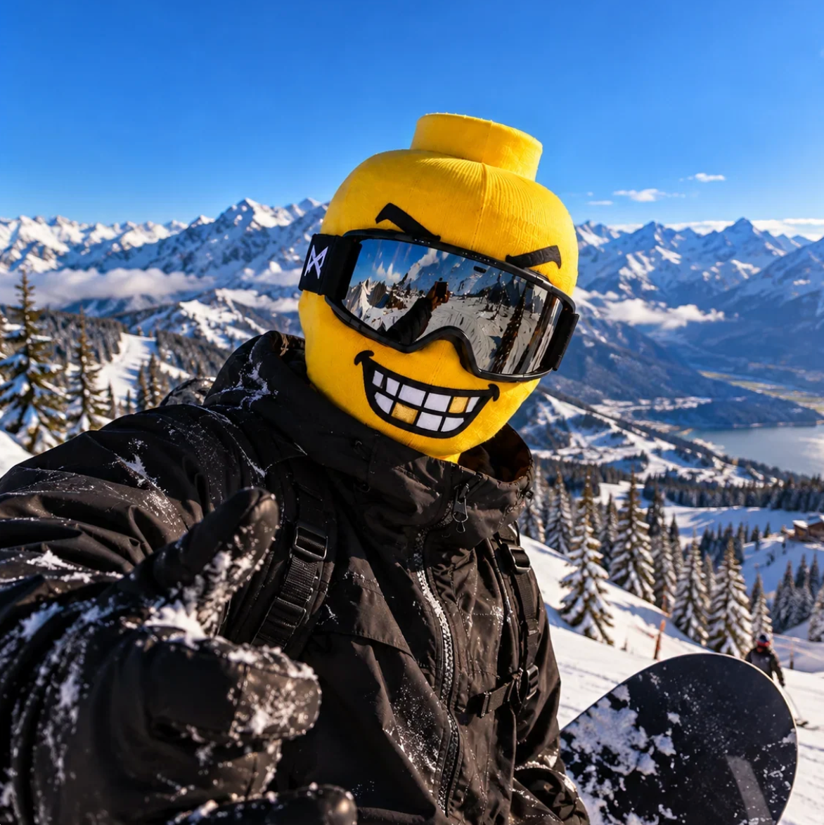 FunnyFace Blockhead Mask